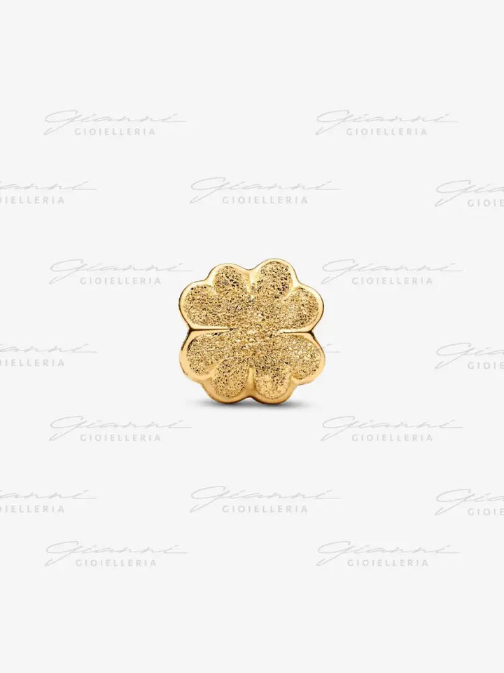 Mini Charm Pandora - Quadrifoglio effetto diamantato Charm