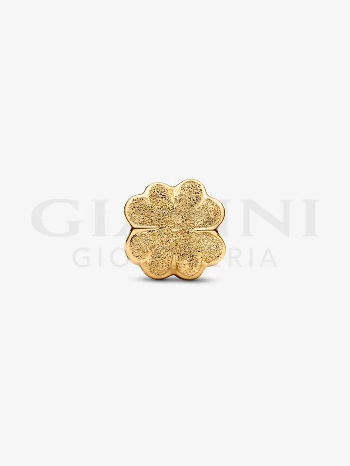 Mini Charm Pandora - Quadrifoglio effetto diamantato Charm