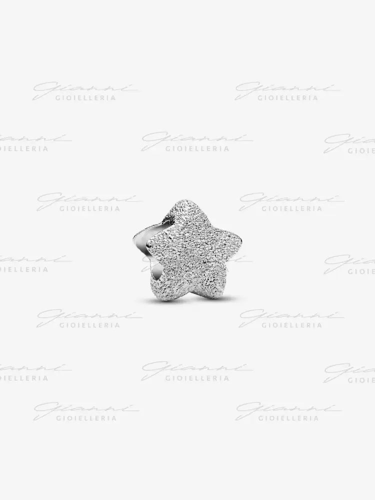 Mini Charm Pandora - Stella effetto diamantato in Argento Charm