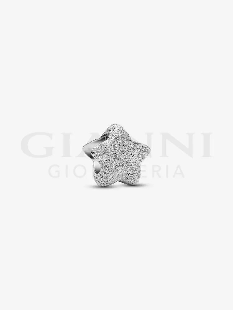 Mini Charm Pandora - Stella effetto diamantato in Argento Charm
