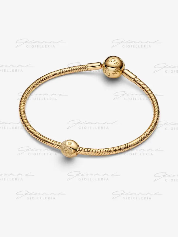 Mini Charm Pandora - Yin & Yang effetto diamantato Charm
