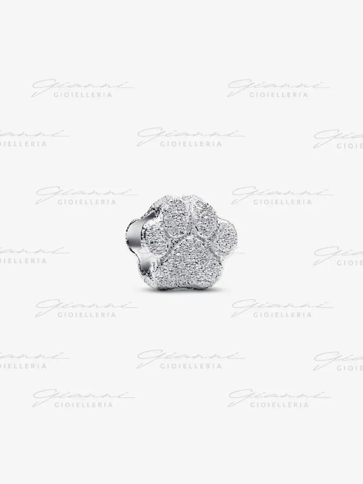 Mini Charm Pandora - Zampa effetto diamantato Charm