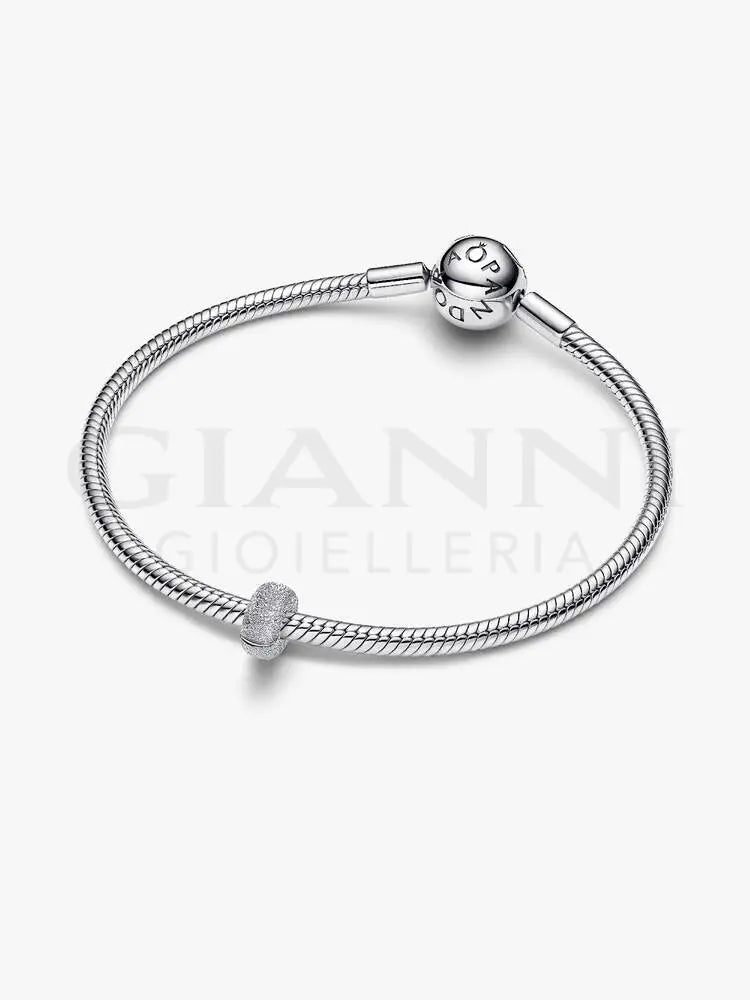 Mini Clip Pandora - Effetto diamantato - Charm