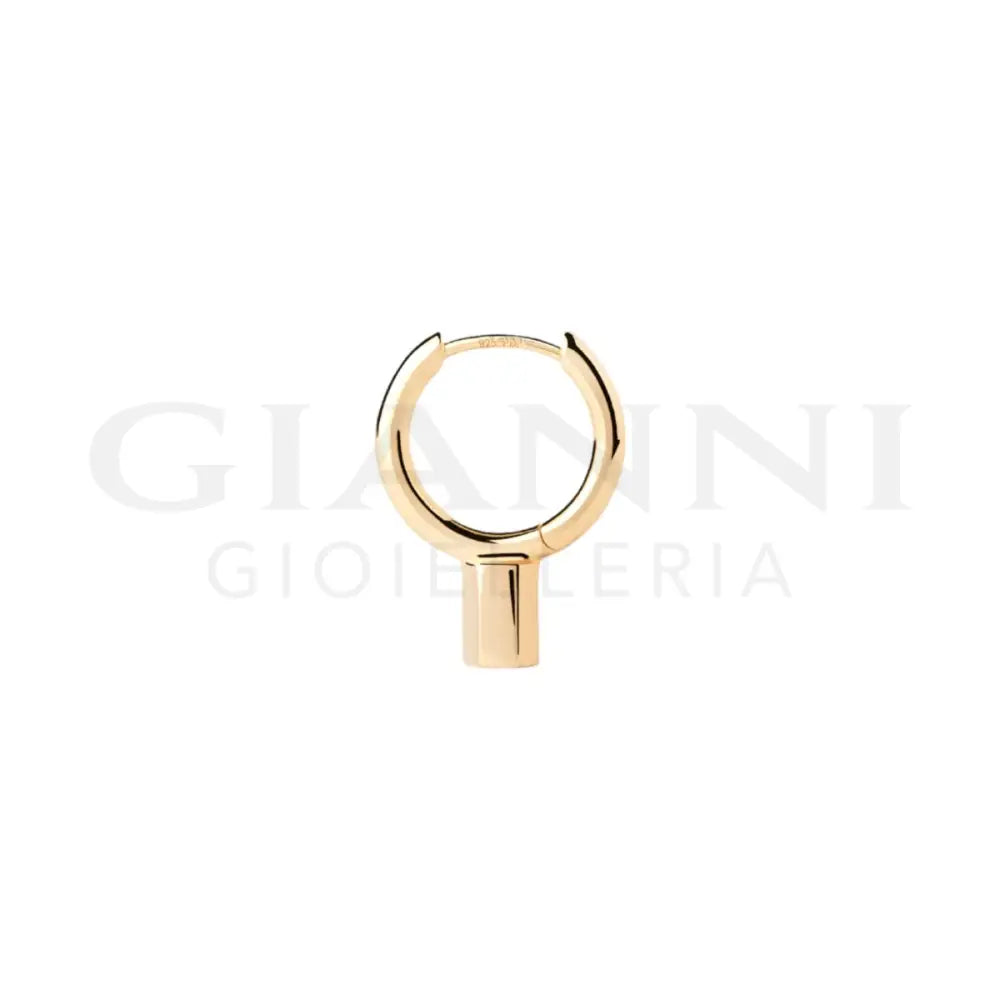 Mono Orecchino Pdpaola - Donna argento 925 Hoops - Orecchini