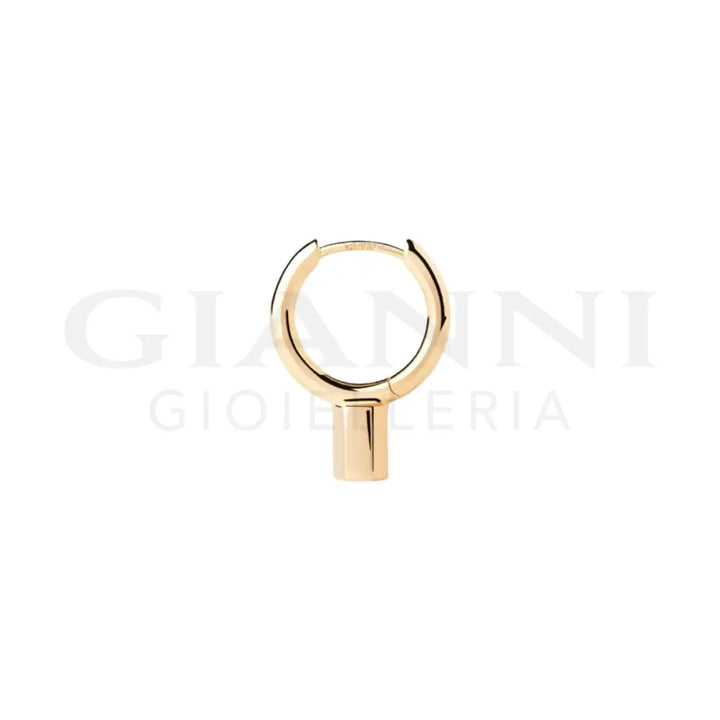 Mono Orecchino Pdpaola - Donna argento 925 Hoops - Orecchini