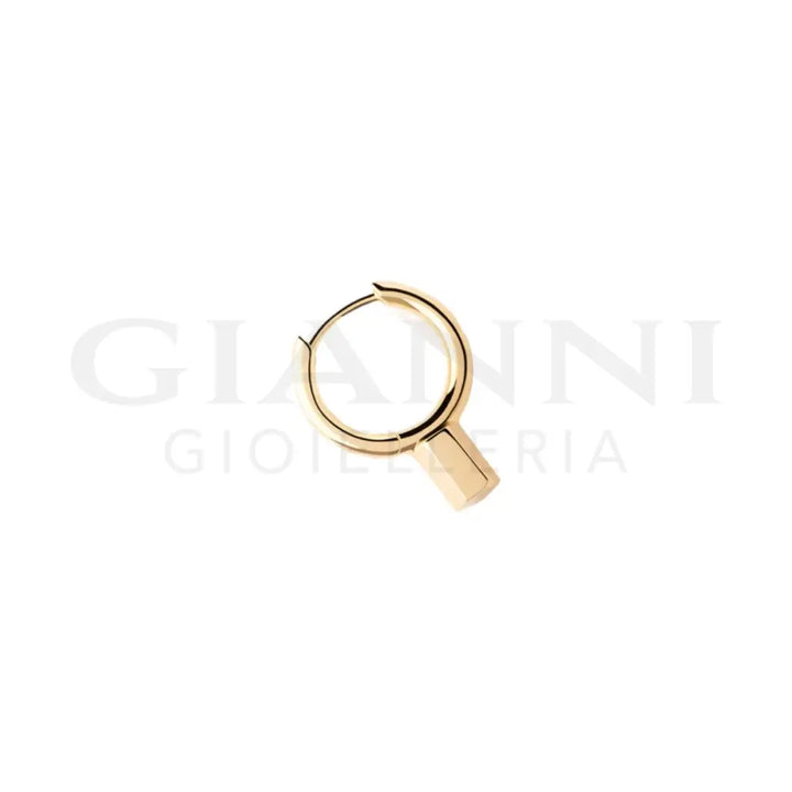 Mono Orecchino Pdpaola - Donna argento 925 Hoops - Orecchini
