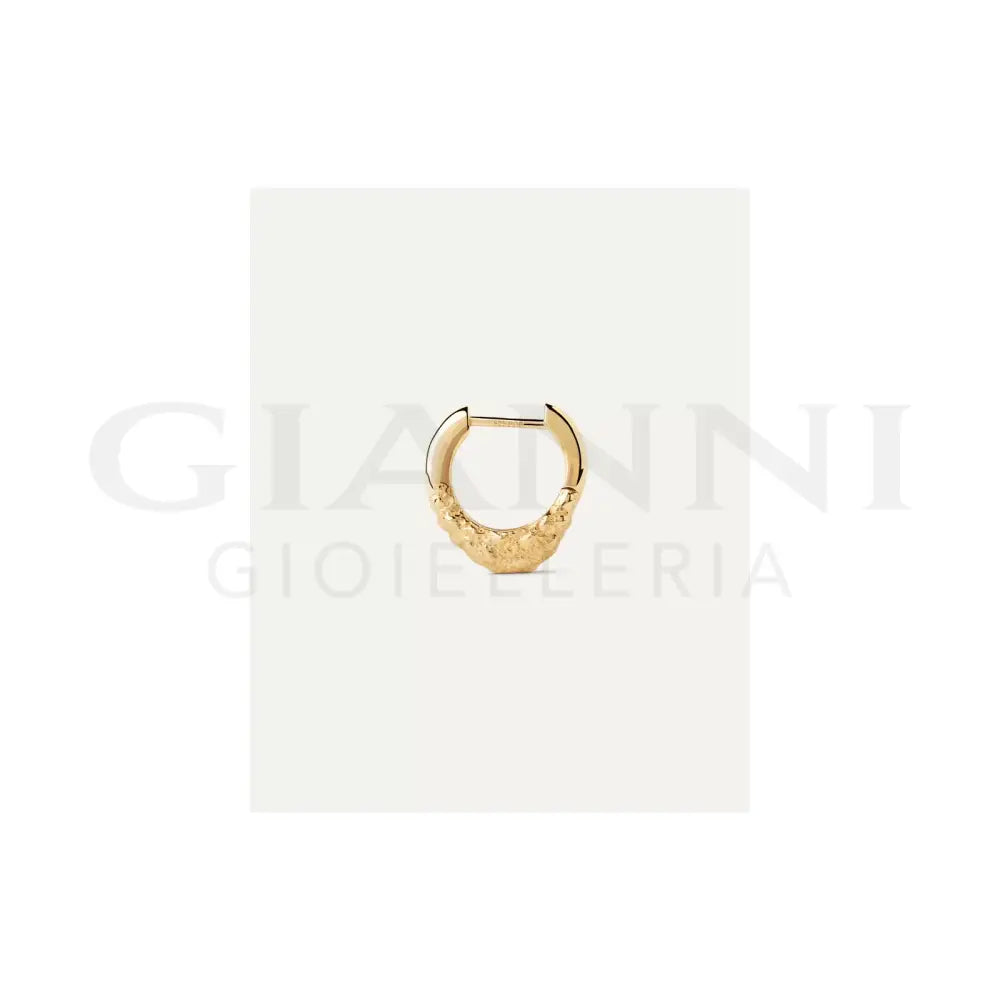Mono Orecchino Pdpaola - Duna in argento placcato oro 18 kt - Orecchini