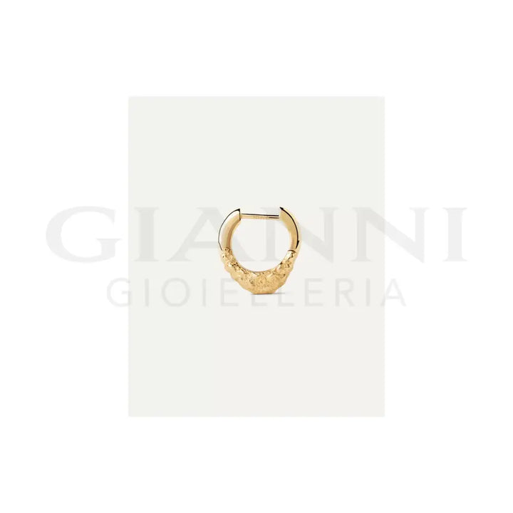 Mono Orecchino Pdpaola - Duna in argento placcato oro 18 kt - Orecchini