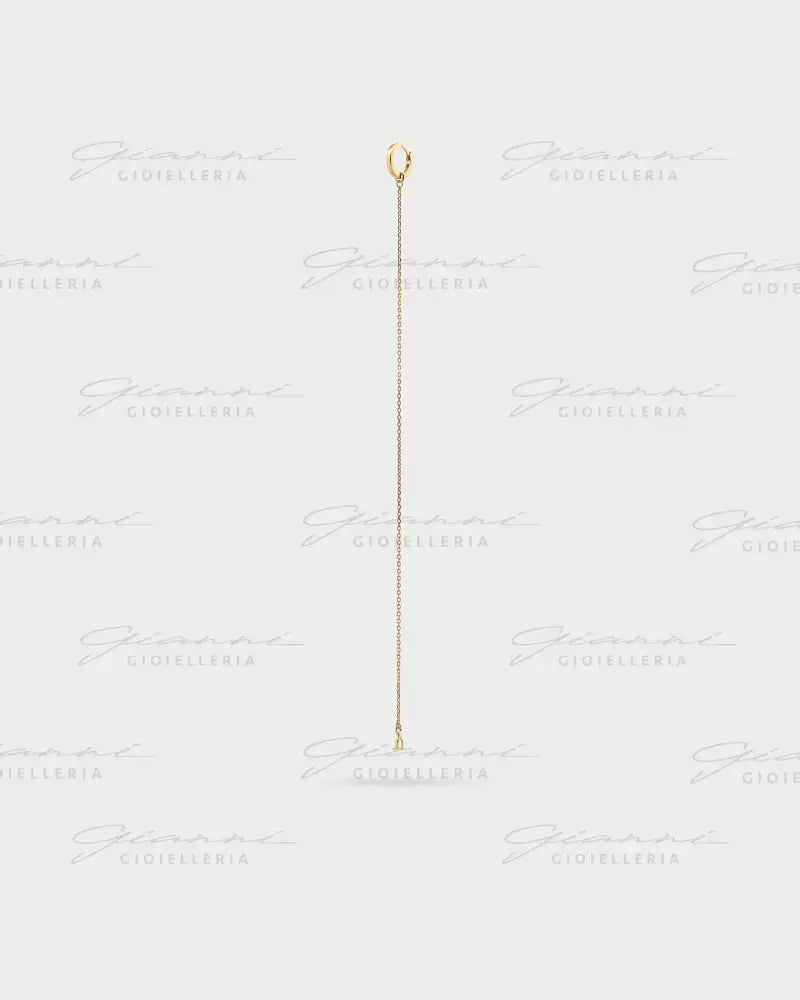 Mono Orecchino Rue Des Mille - Long line drop oro giallo Orecchini