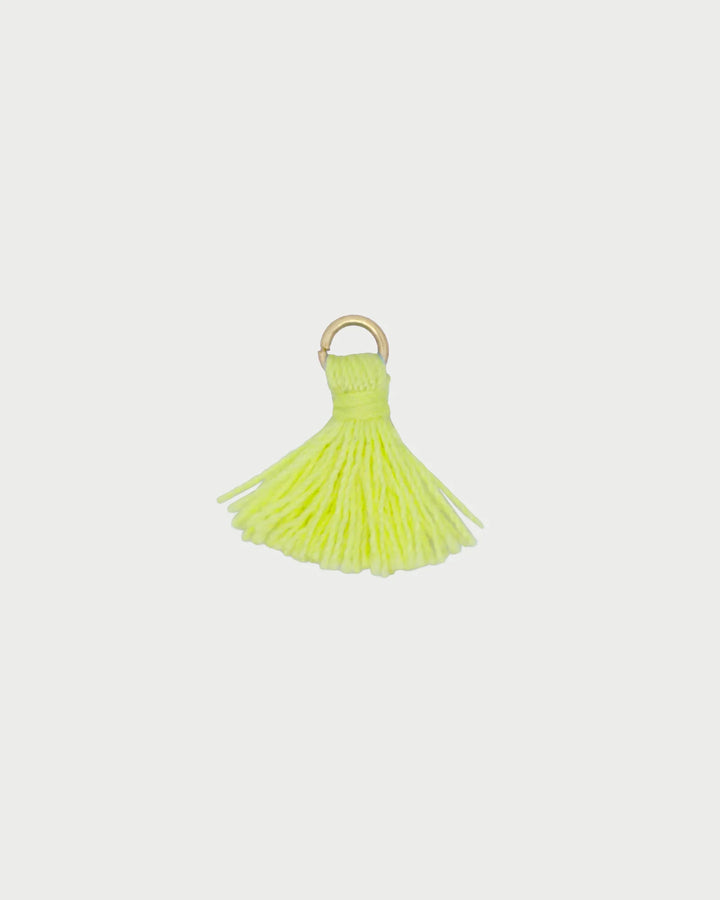 Charm Rue Des Mille - Nappa Giallo Fluo