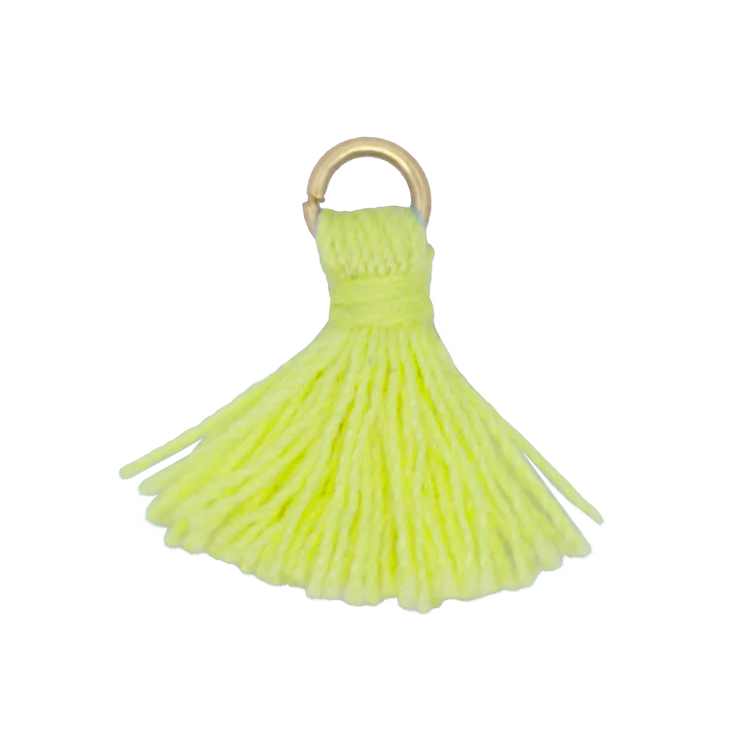 Charm Rue Des Mille - Nappa Giallo Fluo