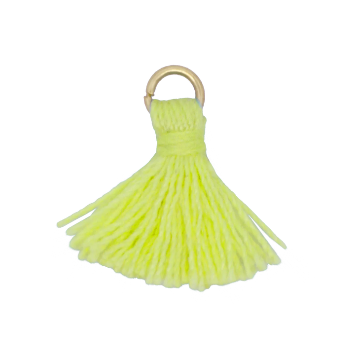 Charm Rue Des Mille - Nappa Giallo Fluo