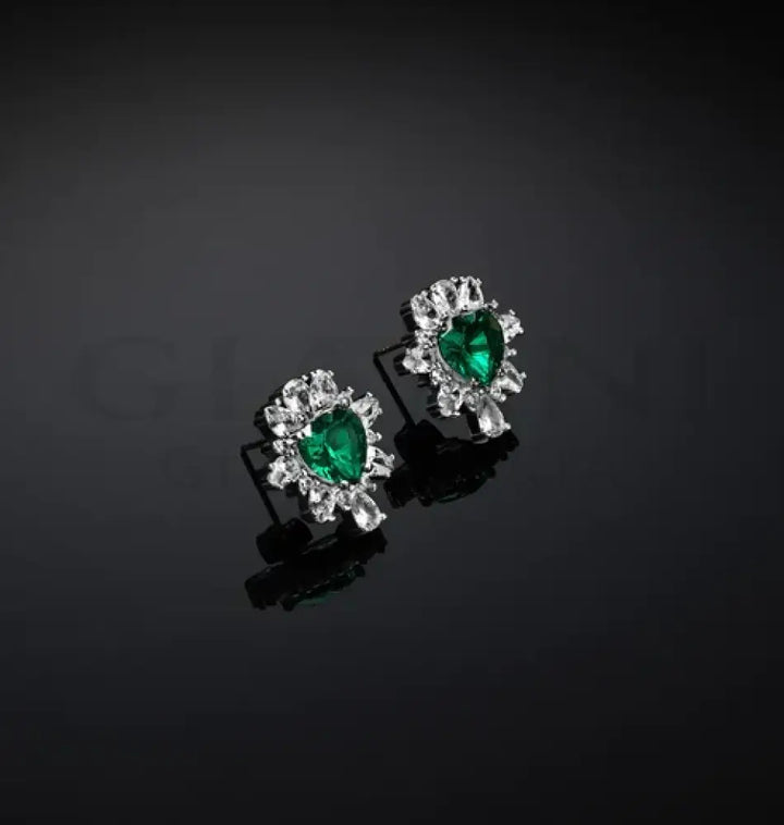 Orecchini Chiara Ferragni - Cuore Emerald - Orecchini