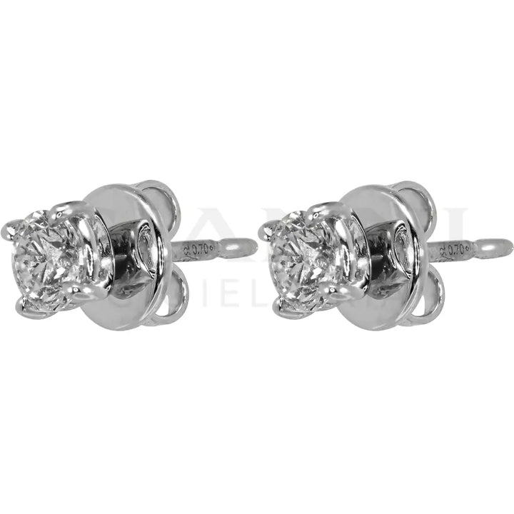 Orecchini Crivelli - Punto Luce in Oro Bianco con Diamanti 0,70 ct. - Orecchini