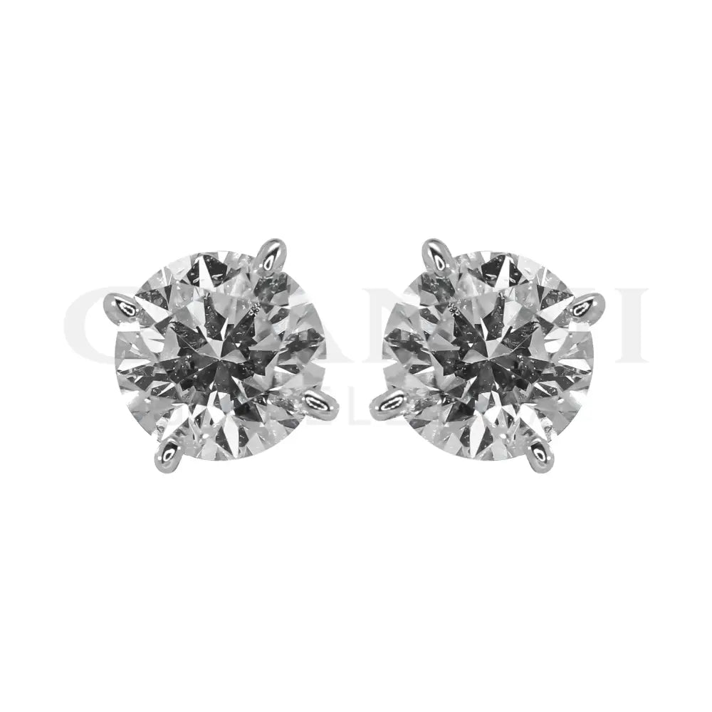 Orecchini Crivelli - Punto Luce in Oro Bianco con Diamanti 0,78 ct. - Orecchini