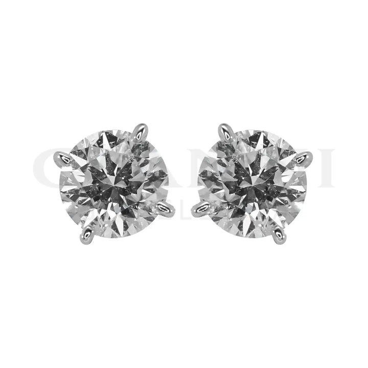 Orecchini Crivelli - Punto Luce in Oro Bianco con Diamanti 0,78 ct. - Orecchini