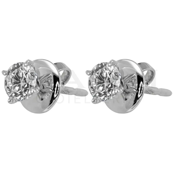 Orecchini Crivelli - Punto Luce in Oro Bianco con Diamanti 0,78 ct. - Orecchini