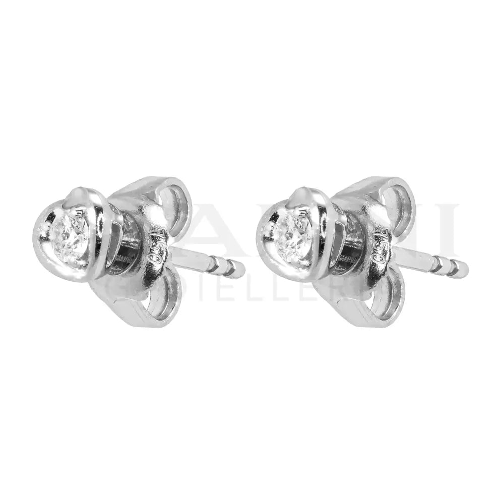 Orecchini Crivelli - Punto luce in Oro Bianco con Diamanti Orecchini