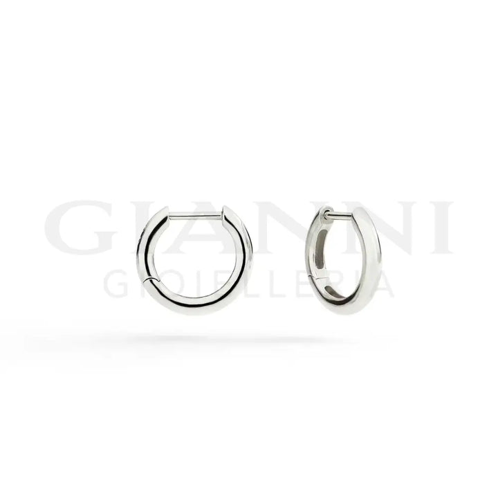 Orecchini DoDo - Hoop essentials argento Orecchini