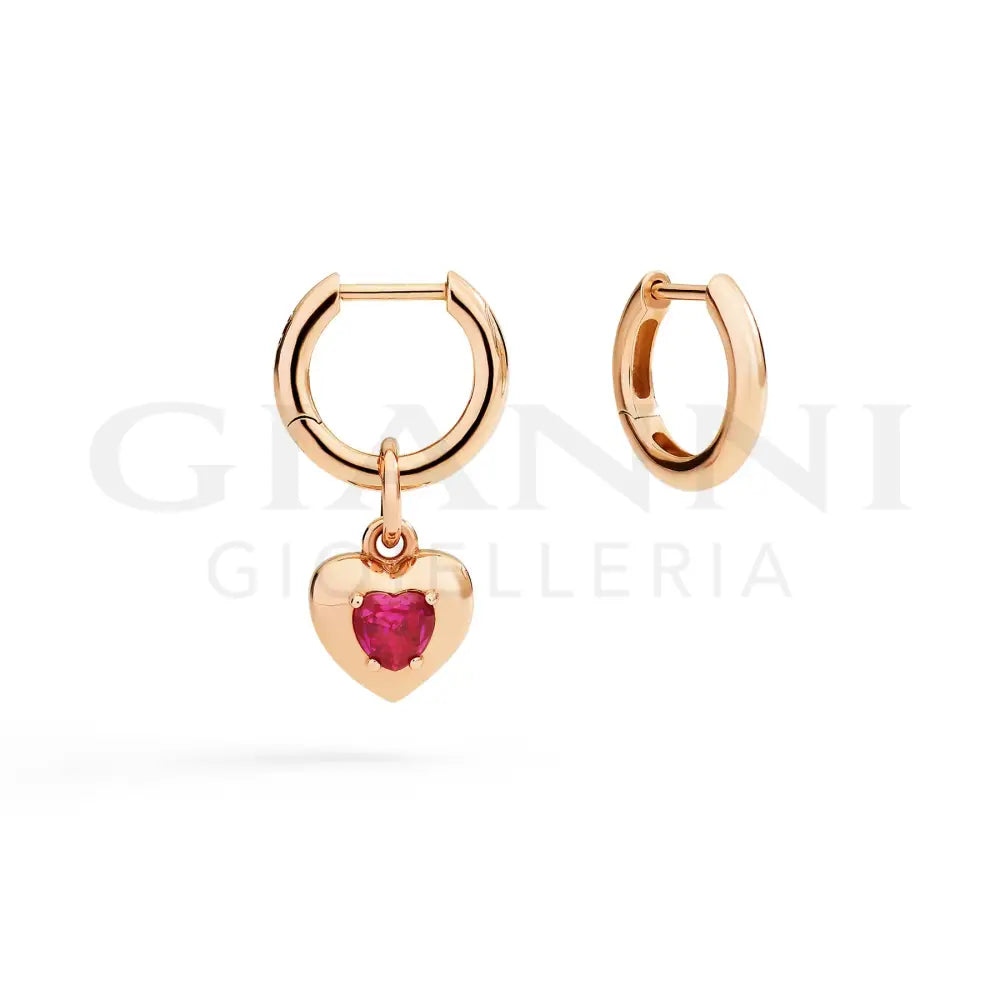 Orecchini DoDo - Hoop essentials oro rosa Orecchini