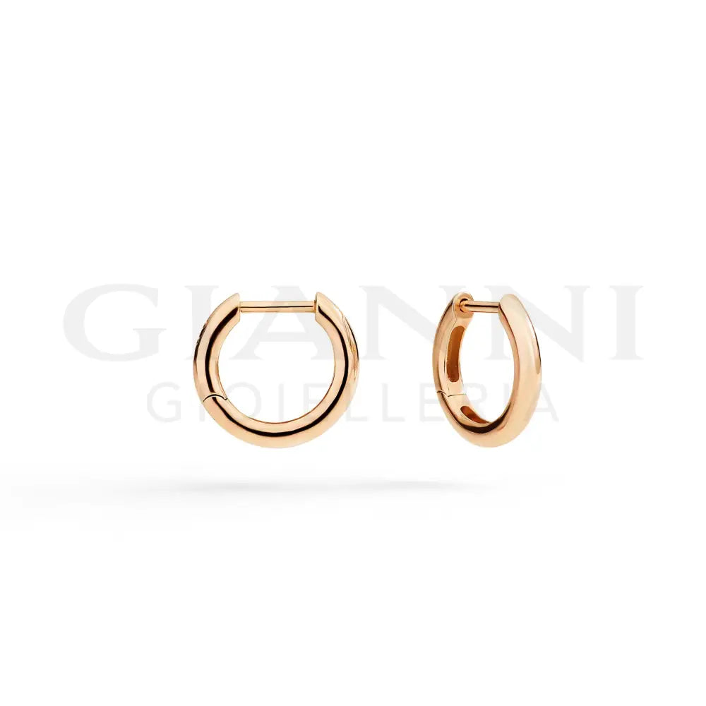 Orecchini DoDo - Hoop essentials oro rosa Orecchini
