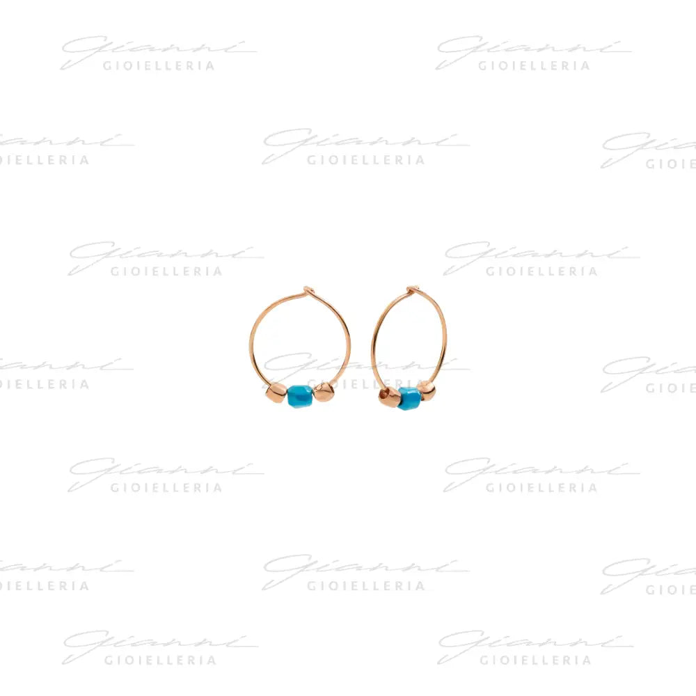 Orecchini Dodo - Hoop Mini Granelli Orecchini