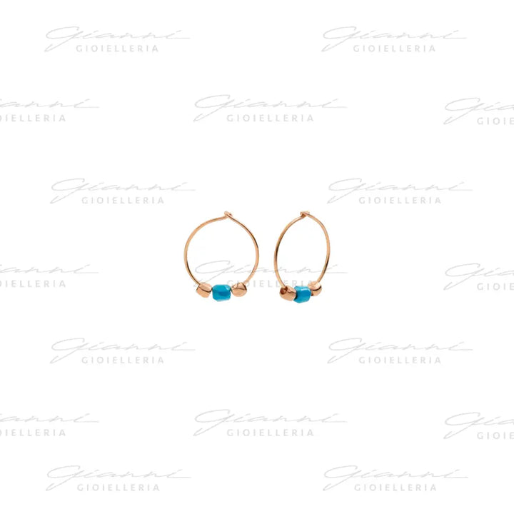 Orecchini Dodo - Hoop Mini Granelli Orecchini
