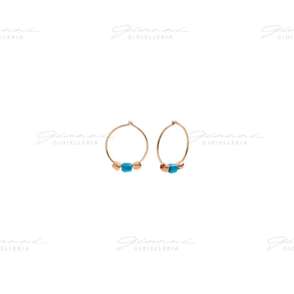 Orecchini Dodo - Hoop Mini Granelli Orecchini