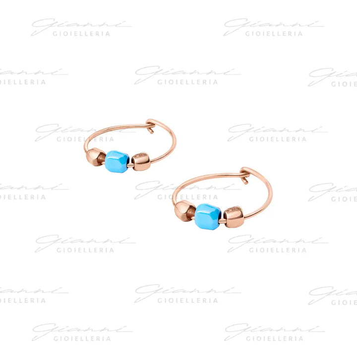 Orecchini Dodo - Hoop Mini Granelli Orecchini