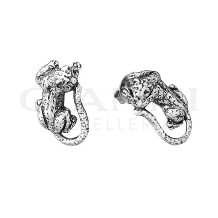 Orecchini Giovanni Raspini - Bottone Leopardo Orecchini