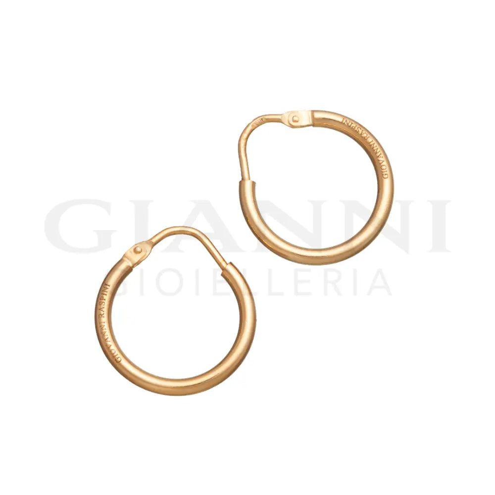 Orecchini Giovanni Raspini - Essential Piccoli Argento Dorato Orecchini