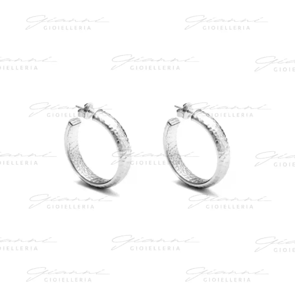 Orecchini Giovanni Raspini - Moon Rock Argento Orecchini