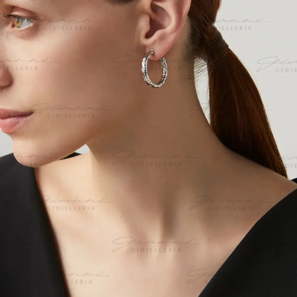 Orecchini Giovanni Raspini - Rock Light Mini Argento Orecchini