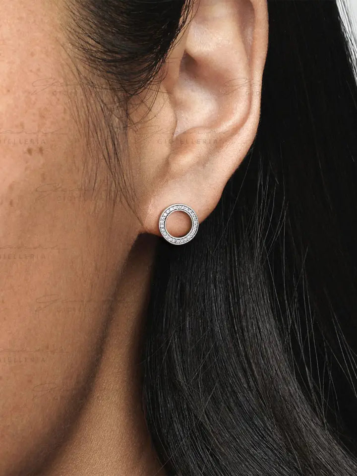 Orecchini Pandora - Cerchi Signature Orecchini