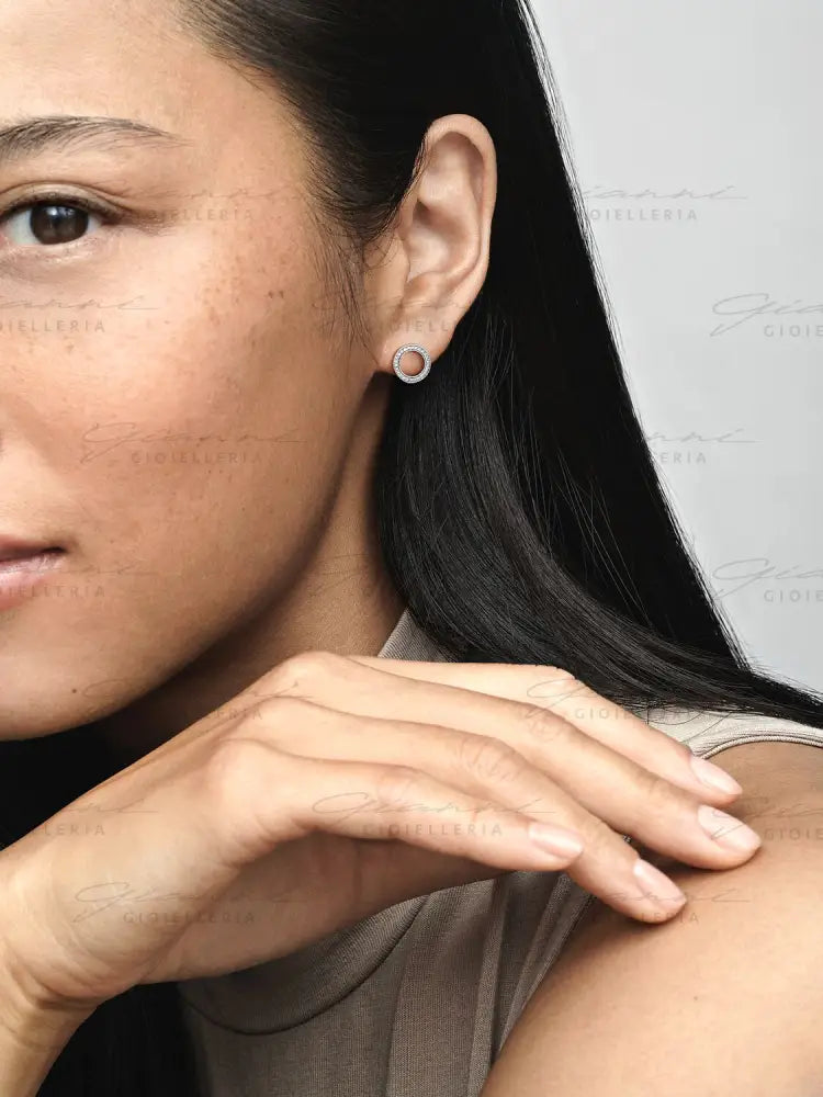 Orecchini Pandora - Cerchi Signature Orecchini