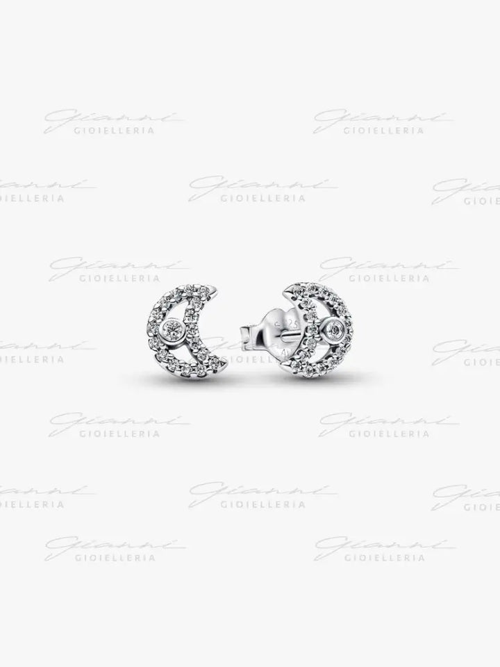 Orecchini Pandora - Lobo Luna Luminosa Orecchini