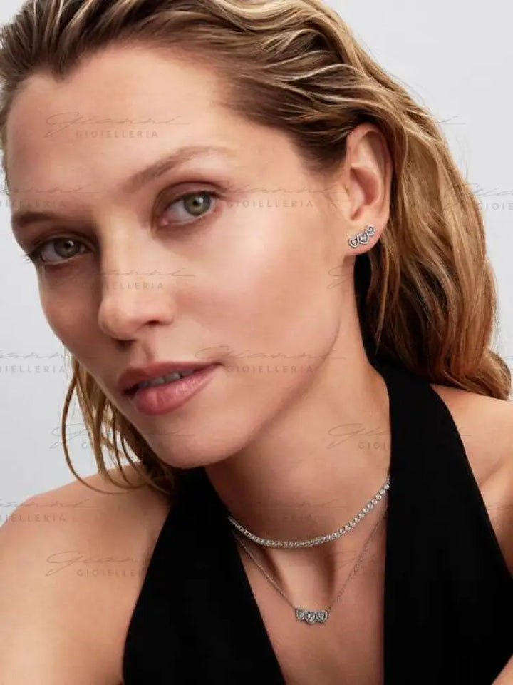 Orecchini Pandora - Tre Cuori Orecchini