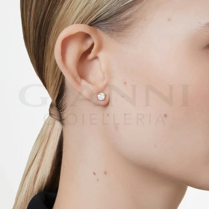 Orecchini Swarovski - Lobo con solitario Eternity - Orecchini