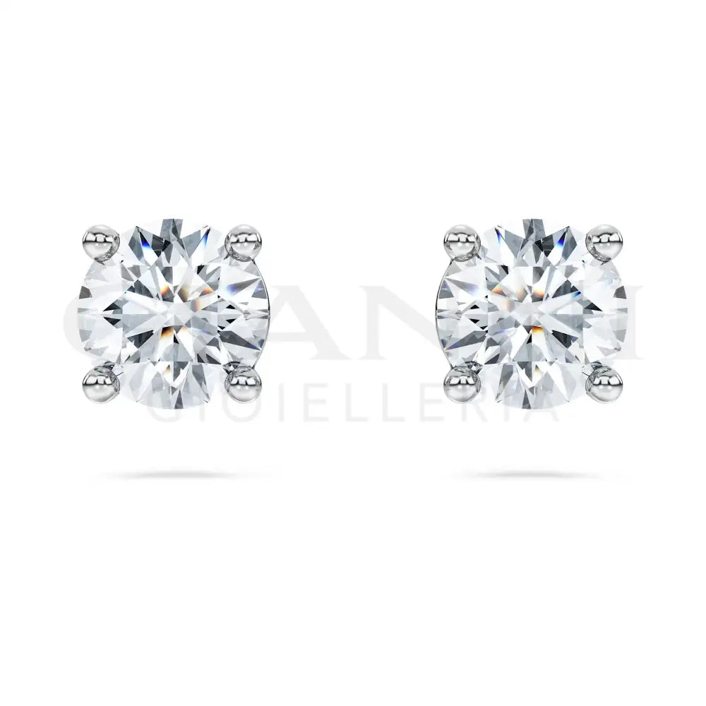 Orecchini Swarovski - Lobo con solitario Eternity - Orecchini