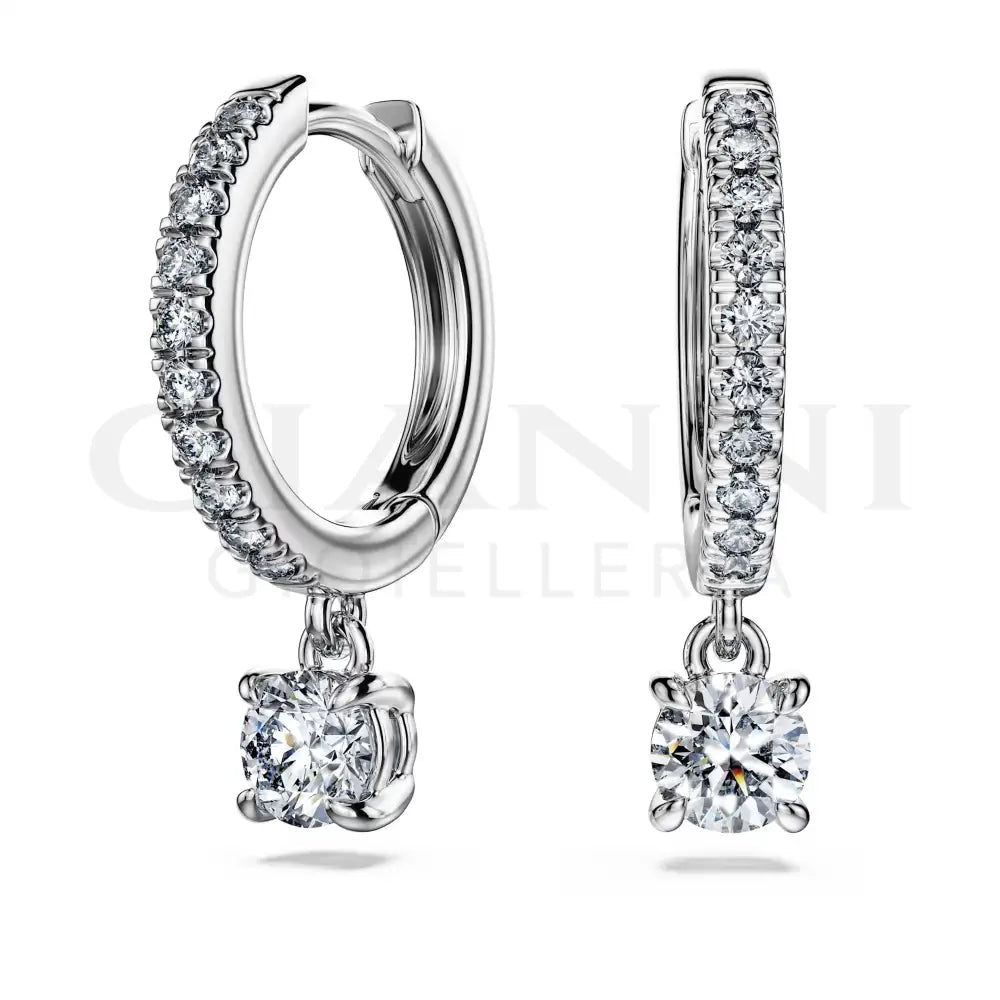 Orecchini Swarovski - Pendenti Eternity - Orecchini
