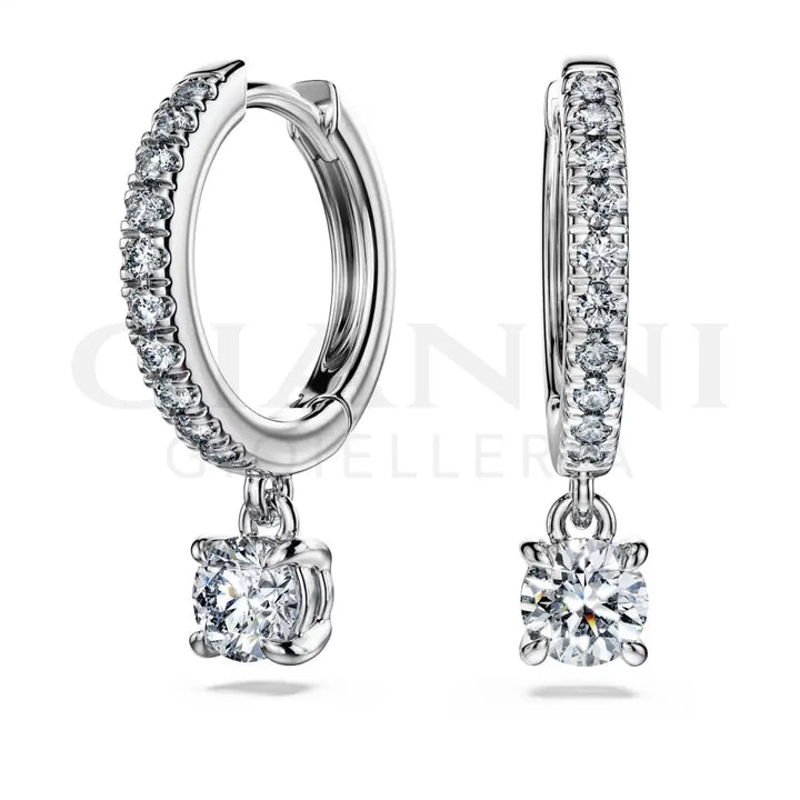 Orecchini Swarovski - Pendenti Eternity - Orecchini
