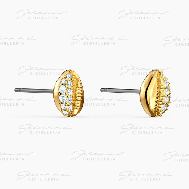 Orecchini Swarovski - Stud Shell Orecchini