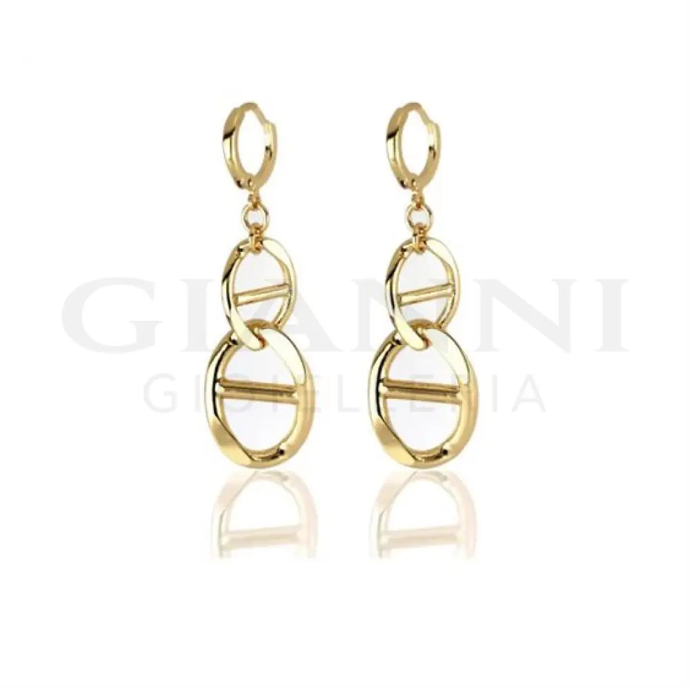 Orecchini Unoaerre - Donna classica in Bronzo - Orecchini
