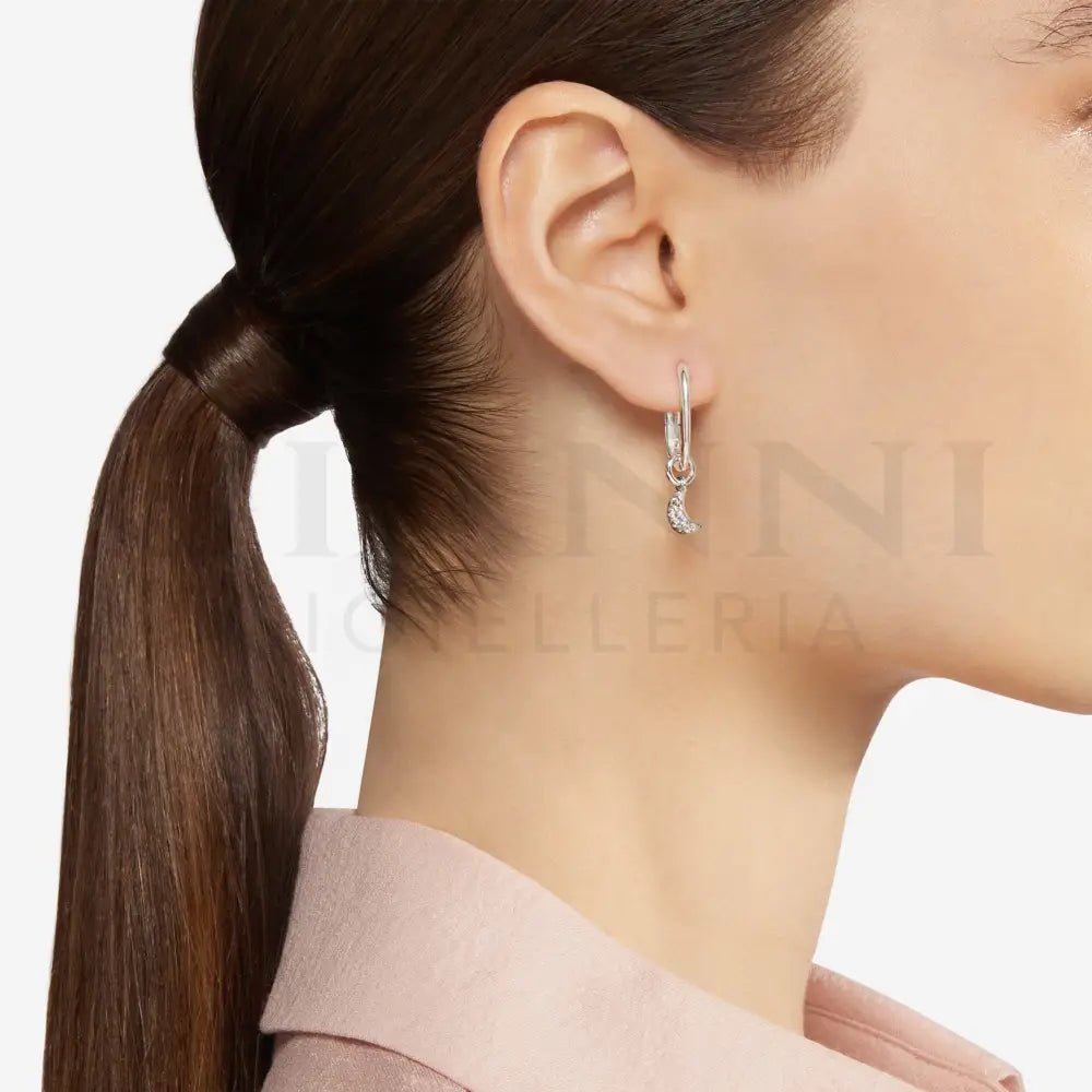 Orecchino DoDo - Hoop essentials argento Orecchini