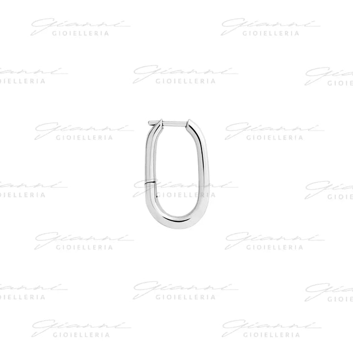 Orecchino DoDo - Hoop essentials argento Orecchini