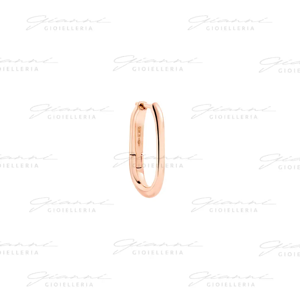 Orecchino DoDo - Hoop essentials oro rosa Orecchini