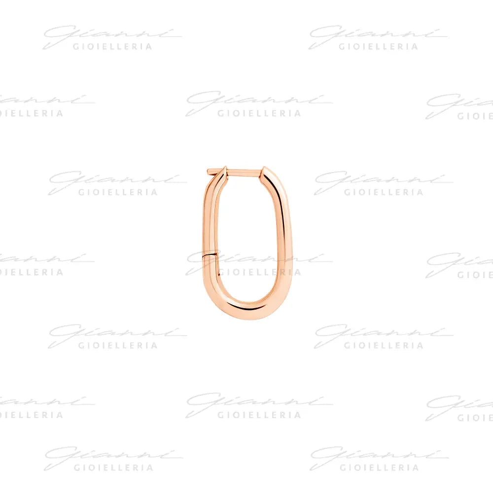 Orecchino DoDo - Hoop essentials oro rosa Orecchini