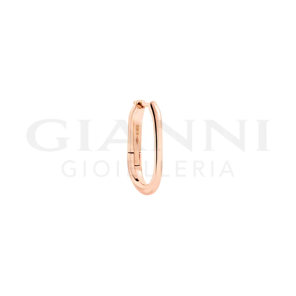 Orecchino DoDo - Hoop essentials oro rosa Orecchini