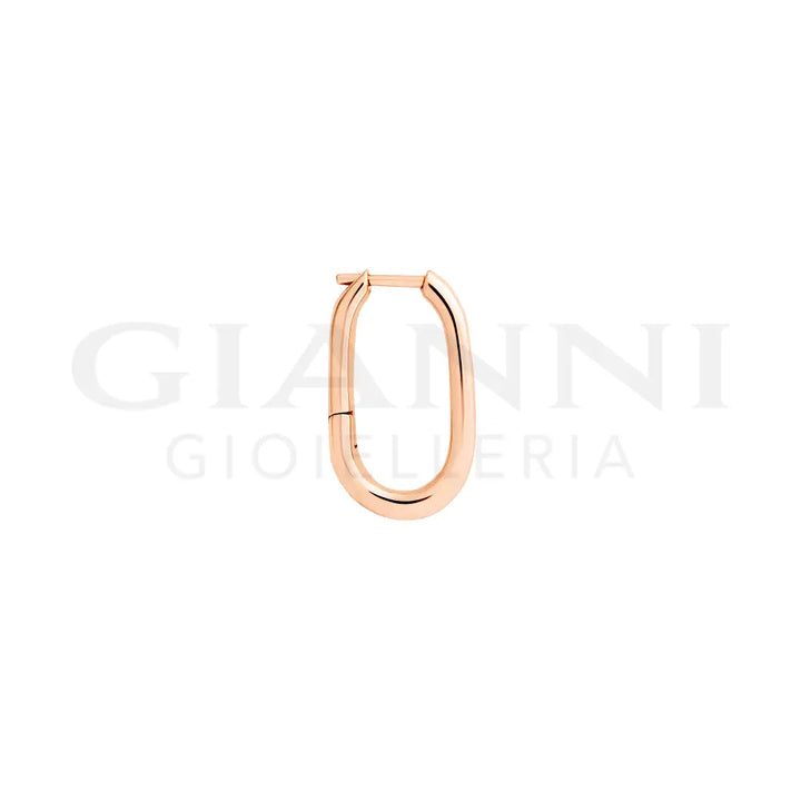 Orecchino DoDo - Hoop essentials oro rosa Orecchini