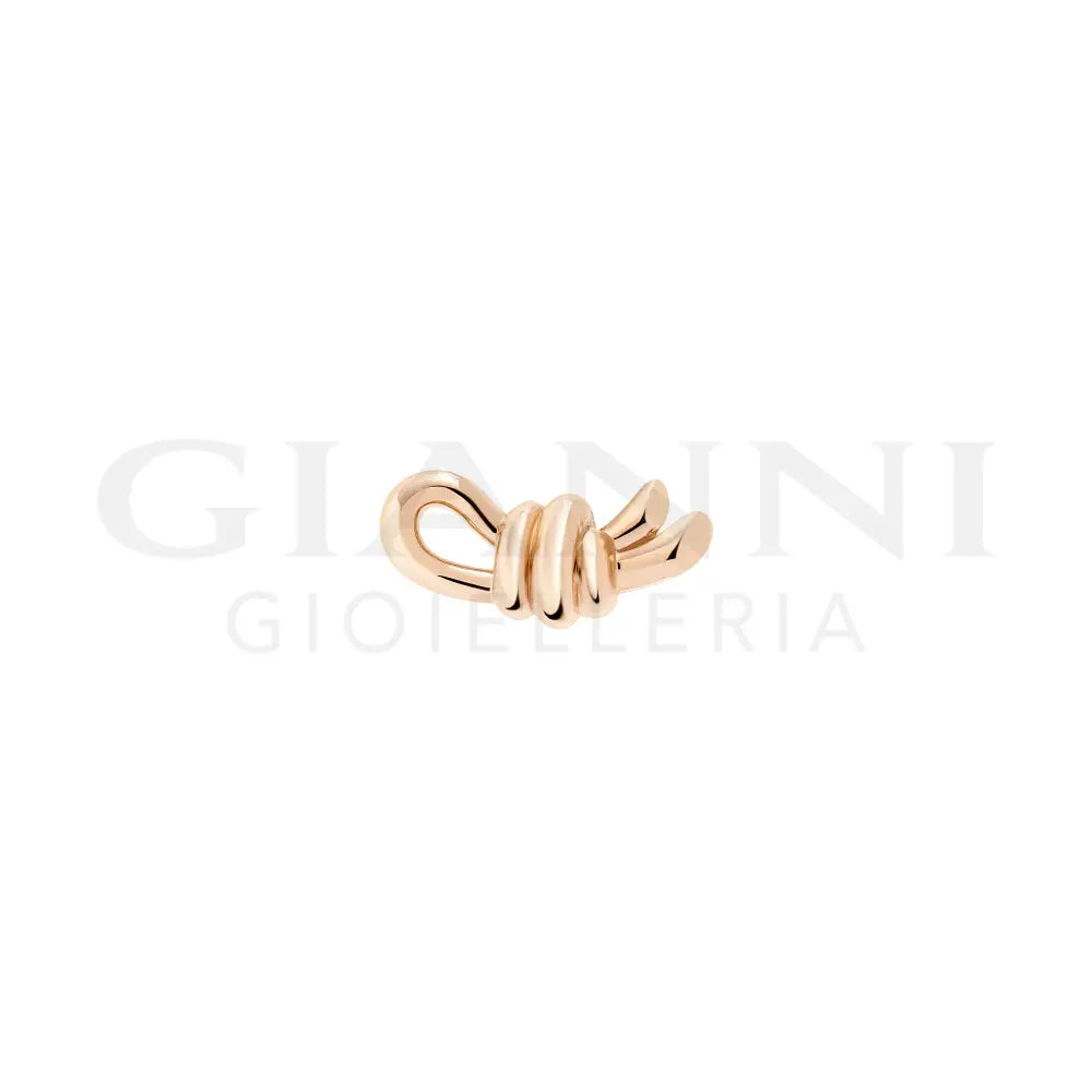 Orecchino Dodo - Nodo Oro Rosa Orecchini